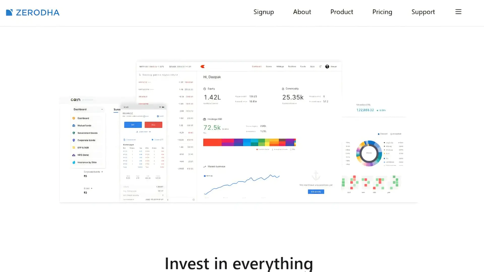 SaaS Dashboard - slide 1